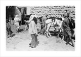 View of water sellers loading ...
