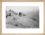 Mountain landscape at Jabal Fayfa. ...