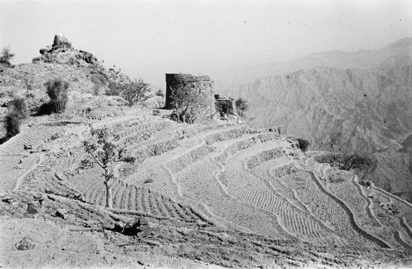 Mountain landscape at Jabal Fayfa. ...