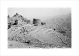 Mountain landscape at Jabal Fayfa. ...