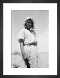 Standing three-quarter length portrait of ...