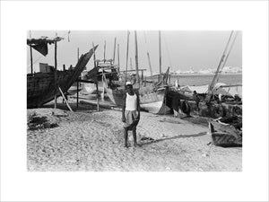 View of a young man ...