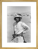 Half length portrait of the ...