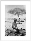 Seated portrait of a Bedouin ...