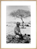 Seated portrait of a Bedouin ...
